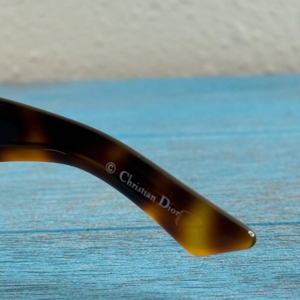 Dior Shaded 1 NSOPX Tortoise Shell Brown Authenic Sunglasses - Picture 5 of 10